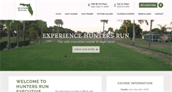 Desktop Screenshot of huntersrungolf.com